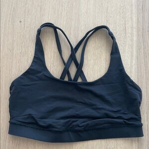 lululemon Energy Bra - Size 8 - Black